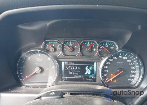 2017 Chevrolet Silverado 1500 1Lt из США, поврежденный, VIN 3GCPCREH9HG345947